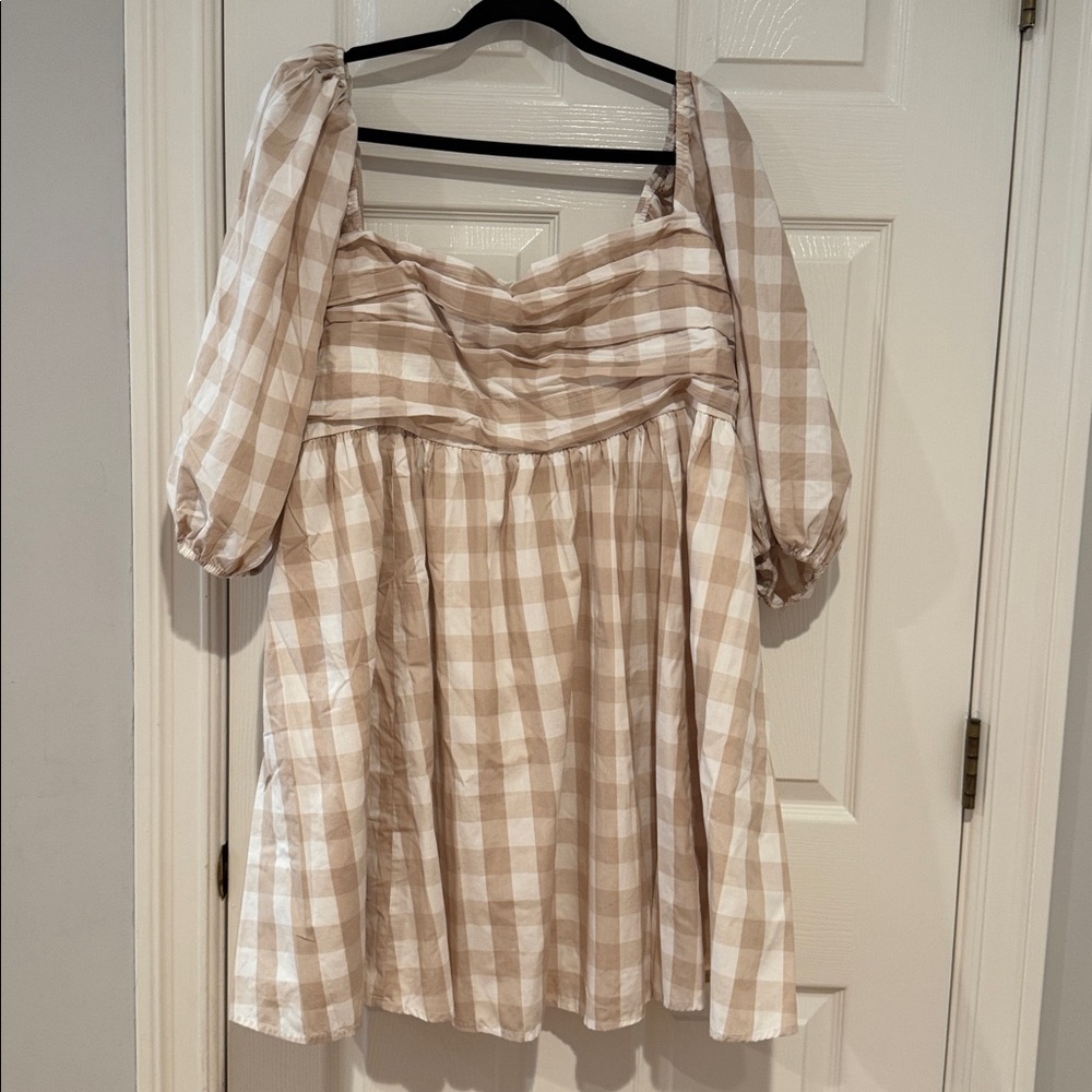 Abercrombie & Fitch Striped Smocked dress